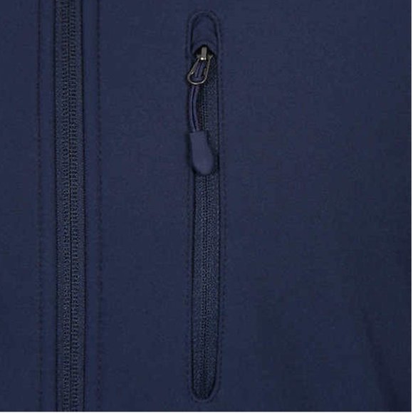 NWT Kirkland Signature Mens Softshell Sherpa Lined Jacket Blue Size M $80 DD008 - Picture 4 of 4